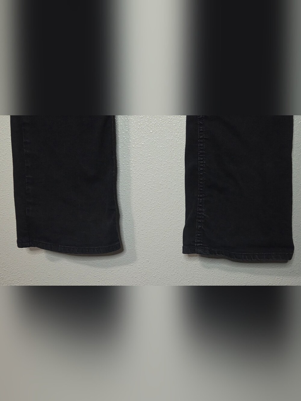 Lee Black Denim Woman Boot Cut Jeans Size 12 Medium - Picture 4 of 13